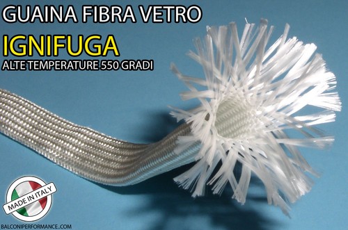 Guaina isolante ignifuga fibra - ignifuga,